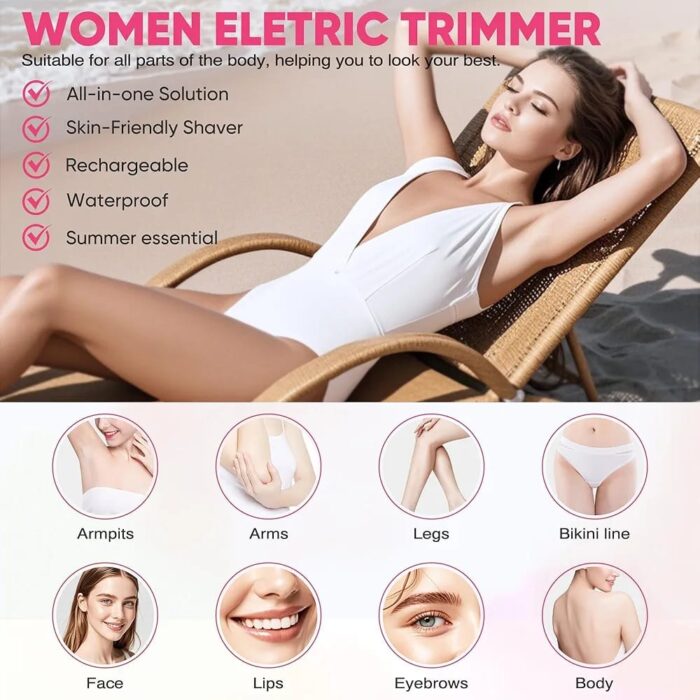 🎯 Painless Smart & Safe Sensitive Skin Trimmer (Unisex)